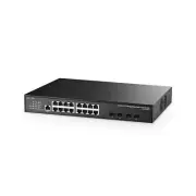 Binardat 20 Port 2.5G Web Managed Switch, 16x2.5G Ethernet, 4x10 Gigabit SFP ...