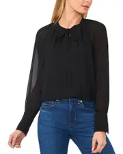 CeCe Tie Neck Top