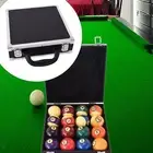Billiard Balls Storage Box Aluminum Alloy Equipment Portable Pool Carrying Case