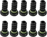 YALIYA Engine Oil Pan Drain Screw Plug Plastic for C63 S550 S550E A0029902017 0029902017 (Green Apron) 10PCS