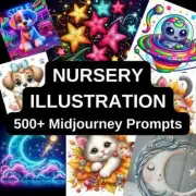 500+ Nursery Midjourney Prompts, Cute, Prompts for Midjourney, Midjourney Prompt
