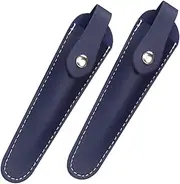 minkissy 2pcs Salon Shear Set Professional Hairdressing Scissors Pu Scissor Bag Holder Barber Scissor Cover Hairdresser Tool