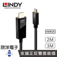 在飛比找蝦皮商城優惠-LINDY林帝 TYPE-C TO HDMI 主動式USB3