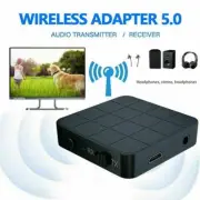 2in1 Bluetooth 5.0 Transmitter Receiver For TV Car Stereo Wireless Adapter 2024