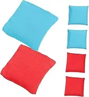 Didiseaon 6pcs Small Toss Bean Bags Sandbag for Outdoor Indoor Games for Parties Carnivals and Team Building Activities Design