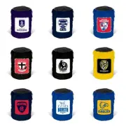 2025 AFL Official Aussie Rules Fluffy Beer Can Bottle Cooler Stubby Holder Gift