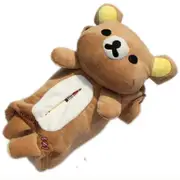 Cartoon Plush Tissue Pumping Car Back Bags
