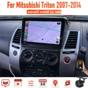 9'' Wireless CarPlay Android Auto For Mitsubishi Triton 2007-2014 Radio Stereo (for: Mitsubishi)
