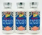 3 BATH & BODY WORKS AGAVE PAPAYA SUNSET BODY LOTION CREAM HAND SHEA 8OZ