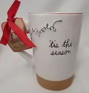 Rae Dunn Snoopy Tis The Season Coffee Mug Peanuts Christmas Coffee Cup