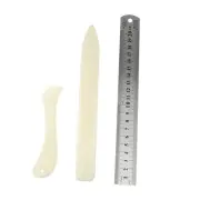 2pcs Bone Folder, Scoring Tool Irregular Bone Paper Folder Lightweight Paper