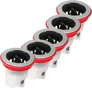 FUNOMOCYA 5pcs Odor Floor Drain Core Bathroom Drain Smell Stopper for Kitchen and Toilet Prevents Backflow Hair Clogs and Unpleasant Odors Efficient Drainage