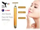 24k Beauty Energy Gold Bar Face Roller Massage Vibration Anti Ageing Wrinkle AU