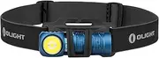 OLIGHT Perun 2 Mini Rechargeable Headlamp Max 1100 Lumens Max 10 Days Max 150M IPX8 Waterproof Anti-Drop Torch (Midnight Blue)