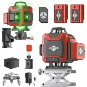 16 Lines Professional Laser Level 360 automatic leveling W/Remote Control