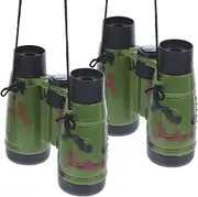 LABRIMP 2Pcs Binoculars with Compass Portable Binoculars for Outdoor Activities Lightweight and Safe for Bird Watching Hiking and Nature Exploration