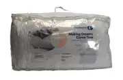 Firm Goose Down Pillow King Size 30 Ounce 36" x 20" Pack Of 2 Cotton Shell