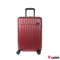 在飛比找家樂福線上購物網優惠-【CROWN 皇冠】C-F1785 21吋霧面登機箱-乾紅色