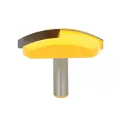 1pc 1/2" Shank Large Bowl Router Bit - 2.7" Radius - 2-3/4" Wide