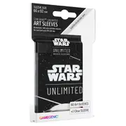 Gamegenic Star Wars Unlimited Art Sleeves (Card Back White)