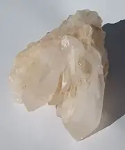 Bright Quartz Crystal Beautiful Intergrown Cluster Madagascar 206g