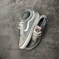 在飛比找蝦皮購物優惠-范斯 Vans Old Skool 藍色牛仔褲 42 碼 A