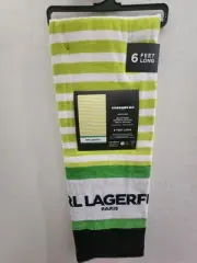 Karl Lagerfeld Beach Towel 6 ft Long Green set of 2
