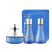 SU:M37 Water-full Time Leap Water Gel Cream 120g Skincare Set (4 Items) K-Beauty
