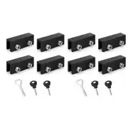 Window Locks,8 PCS Sliding Adjustable Perfect for2359