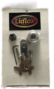 LIDLOX HONDA GOLDWING HELMET LOCK (1021-C) CHROME, SINGLE- BRAND NEW!