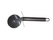 Stainless Steel 8'' Pizza Cutter Wheel Slicer Kitchen Utensil NWOT