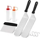 5Pcs Griddle Accessories Kit, Stainless Steel Flat Top Griddle Accessories Set