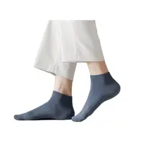 在飛比找momo購物網優惠-【SXLLNS 賽倫斯】男子夏季純棉船型襪(五入)