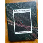 【轉轉MONEY小舖】★二手書★APPLIED NUMERICAL ANALYSIS 精裝硬皮 ★有脫膠★