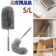 Microfiber Feather Duster Extendable Cleaner Dust Cleaning Car Home Brush Tools