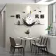 時尚個性創意掛鐘歐式輕奢鐘錶客廳現代簡約背景裝飾時鐘掛牆家用牆飾禮品