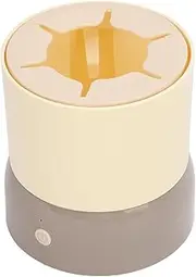 Infant Bottle Shaker Formula Dispensers Mixers Portable Electric USB Charging Less Lumps Automatic Milk for Home Travel (Khaki)