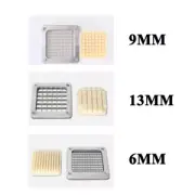 6mm/9mm/13mm Stainless Steel Cutter Blade Potato Fries Cutting Parts Just Blade