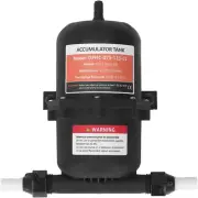 0.75L Accumulator Tank Control, 125 PSI 8.6BAR, Reduces Pump Cycling and Smooths