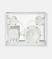 [Transparent] Transparent Transparent speaker One Size white