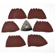 31x Oscillating Sanding Paper Pads 60 80 120 Grit For Fein Multimaster Practical