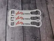 STEEL METAL BOTTLE OPENER BARTENDER SPEED BAR TOOL Lucky 29 Vodka set of 3