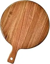 PHENOFICE Wooden Pizza Board Clear Cutting Board Cheese Kitchen Serving Platter Steak Wood