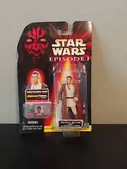Obi-Wan Kenobi (Naboo) Star Wars Episode 1 Action Figure with Commtech chip