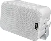 Dynavox 3 Way Mini Wall Mounted Box Pair Small Surround Speaker for Home Theater White