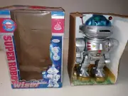 vintage plastic robot space wiser