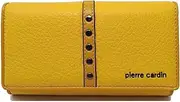 [Pierre Cardin] Ladies Beautiful Large Spacious Leather Rid Gift Purse Wallet with Coin Pocket Purse for Girls