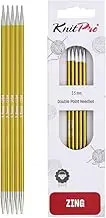 KNIT PRO Zing: Double Ended Knitting Pins: 20cm x 3.50mm, 3.5mm