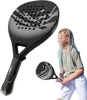 Racket, Paddle Racket for Adults, | Beach Raccket Tennis Carbon | Shock-Resistant Sports Equipment for Women Men Mother Dad Father Adults Beginners, Core Tennis Racquets