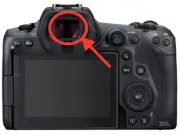 For EOS R5 R6 View Finder Viewfinder Eyepiece VF Screen Glass Repair Parts